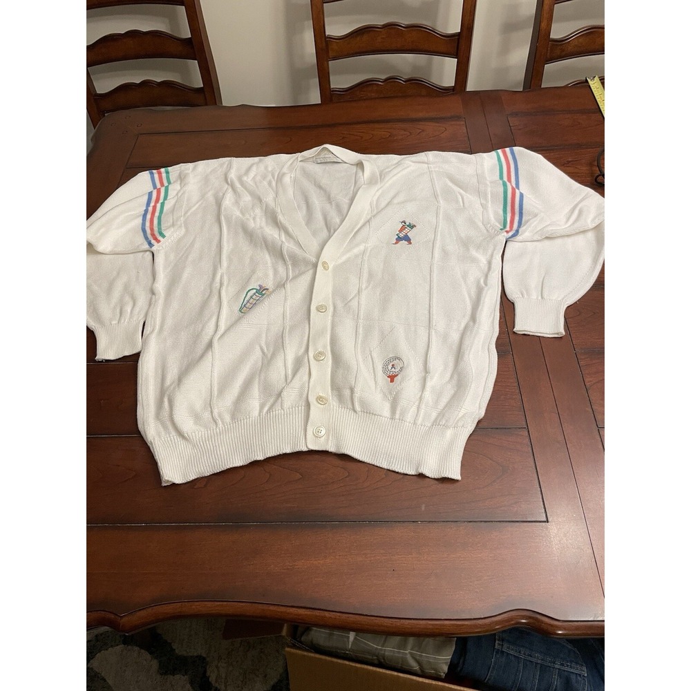 Pringles Of Scotland Golf Argile Cardigan Nick Faldo‎ Collection